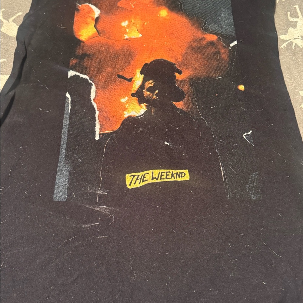 Black Graphic T-Shirt the weekend xo shirt